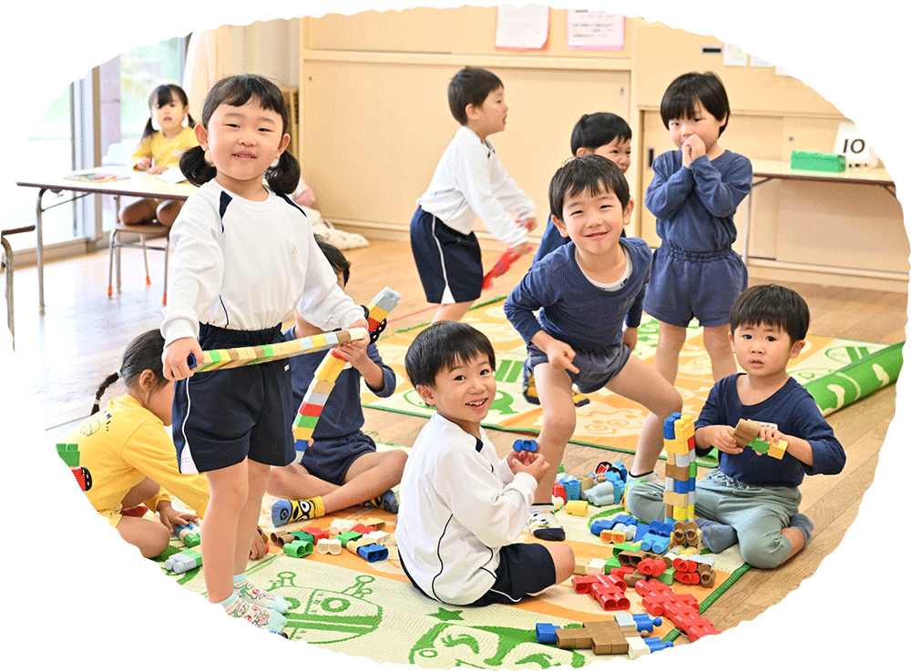 子どもたちの笑顔